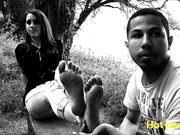 Hot Paradise - Marina Keye offers me her wonderful feet than I kiss, lick and tickle