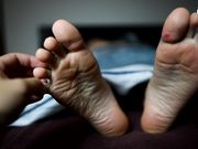 Czech Soles - Ivet - Sneaky foot worship while she sleeps