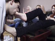 A bunch of smelly socks and dirty feet Part 8