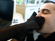 Czech Soles - Helping Colleague For Her Sexy Pantyhose And High Heels