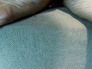 Czech Soles - Black Pantyhose And Bare Mature Soles Of Mitzi