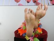 I Love Long Toes - Stopy i kwiaty (feet and flowers)
