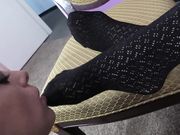 Miss Tiffany - Black stocking worship