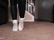 My Little Princess Ellie - WEDGE SNEAKER CARPET SCRAPING