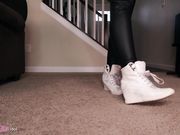 My Little Princess Ellie - WEDGE SNEAKER CARPET SCRAPING