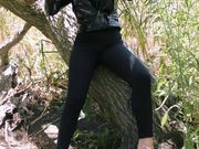 Young Goddess Kim - Forest Foot slave