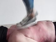 Foot Fetish Beauties - Candy bounce trampling!