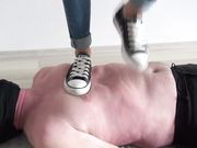 Foot Fetish Beauties - Candy bounce trampling!