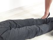 Foot Fetish Beauties - Kimberly Trampling in High Heels!