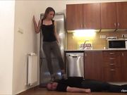 SAKURA - 'Fashion Sneakers Care' - EXTREME Trampling and Facestanding in Fashion Sneakers