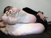 Jody's Size 10.5 Candid Stinky Soles Part 14