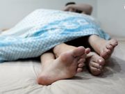 Czech Soles - Two Girls Worshiping Their Big Feet In Bed