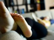 Czech Soles - Footgirl Painting Her Toe Nails Red