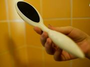 Czech Soles - Young Girl Washing And Brushing Her Bare Feet