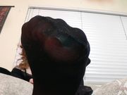 Olivia Rose - Black Bodystockinged Feet