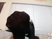 Olivia Rose - Black Bodystockinged Feet