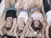 Russian Fetish – Zita, Tiffany, Twerk dancer, and Sally - 4 girls for tickling chaos!