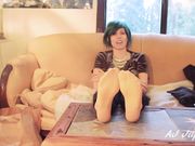 AJ Jupiter - massage your sisters stinky sweaty feet