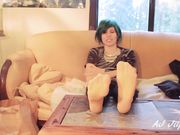 AJ Jupiter - massage your sisters stinky sweaty feet