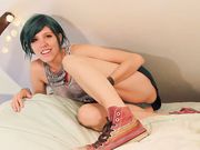 AJ Jupiter - brat daughter puts dirty sneakers on bed