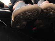 Ashley's ebony feet