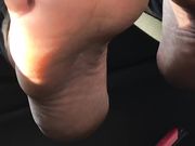 Ashley's ebony feet
