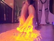 Frostyprincess - Thanksgiving Glow Feet