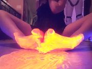 Frostyprincess - Thanksgiving Glow Feet