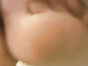 Rina Foxxy - red toes, nylon feet