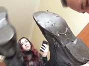 Oh yeah swallow this dirt