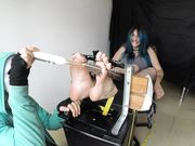 Hyper Ticklish Hailie - Feet In The Stocks - First Time