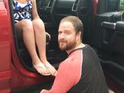 Steph Leen - fan date sucks my toes, licks my feet