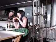 Dakota Charms xxx - Military Foot Slave