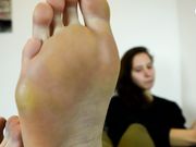 Czech Soles - Her Sexy Long Toes Dipped In Nougat Creme