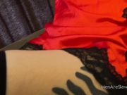 Men Are Slaves - Mistress Cadence - Dirty Shoes Get Licked