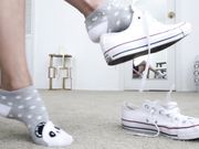 Stella Liberty - Stinky Converse and Socks JOI