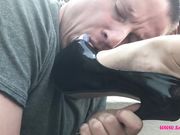 Sexy-Lena feet slave