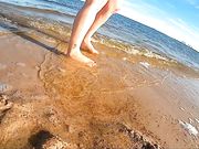 naughtynikki777 - FEET AT THE BEACH