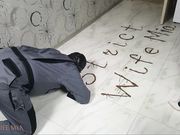 Strict Wife Mia - Chocolate on Mistress shoes