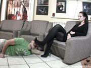 FootFetishSanctuary - Goddess Amanda - Lick My Shoes, Smell My Feet