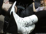 FootFetishSanctuary - Goddess Lydia - White Boots