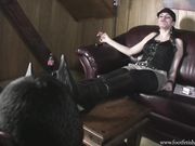 FootFetishSanctuary - Goddess Sonia - Suck My Sweaty Nylons