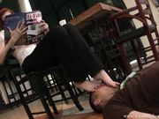 FootFetishSanctuary - Goddess Victoria - A Pause Between Business Meetings