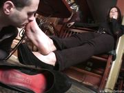 FootFetishSanctuary - Mistress Larissa - All Around The Club