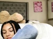 EBONY HOT SWEATY SOCKS & SMELLY FEET