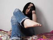 SCENE GIRL SOCK STRIP