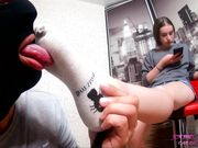 Licking Girls Feet - DIANA Full ignore Foot Worship