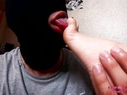 Licking Girls Feet - DIANA Full ignore Foot Worship