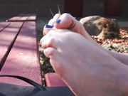 CFE - LANA - FOOT FLEXIN' & TOE BANGIN'