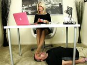 AngelKissedFeet - Footstool For Boss 